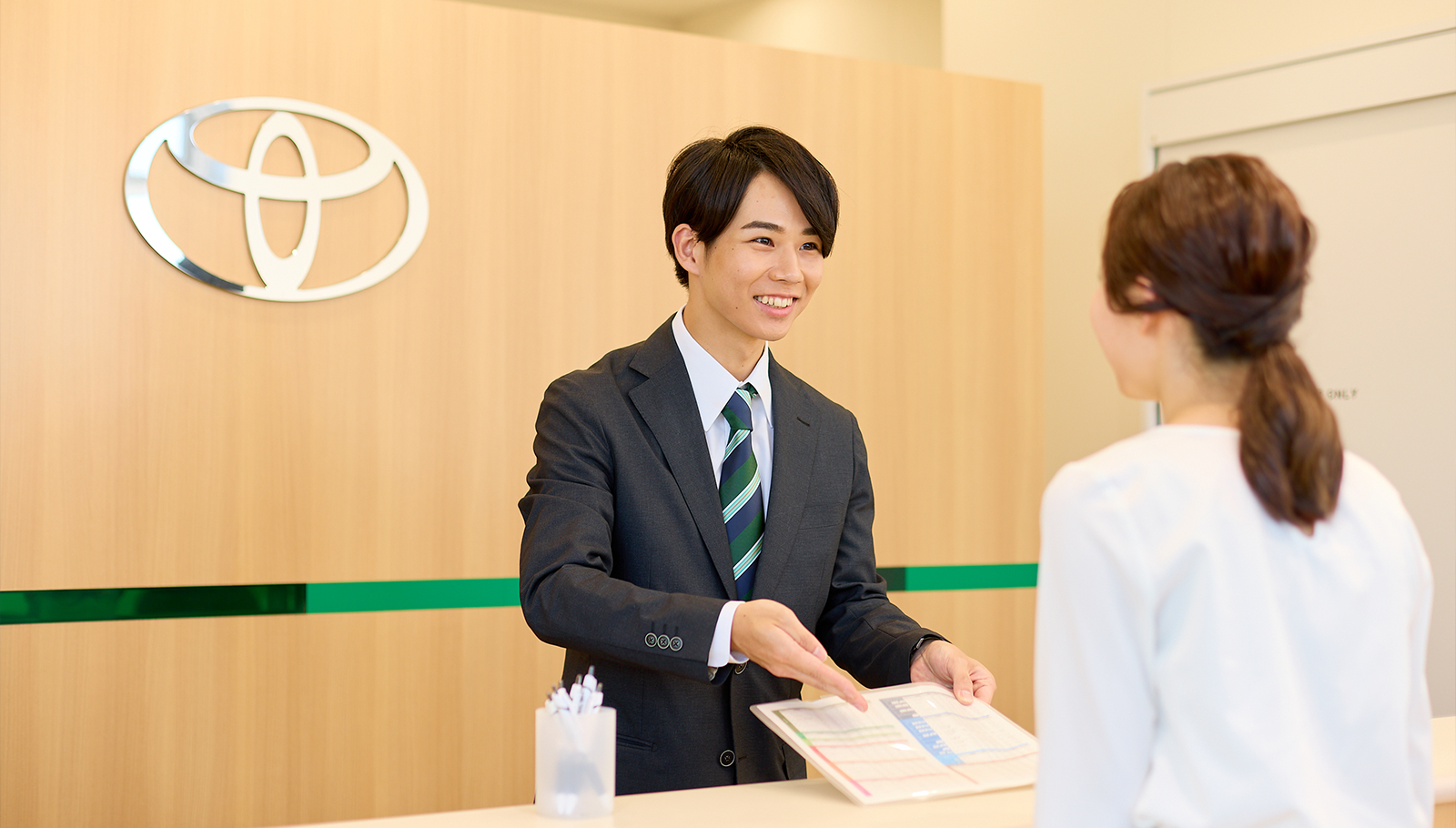 店頭接客